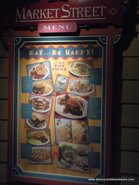Market Street Menu