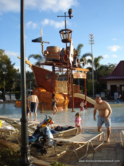 Kids\' pool play area
