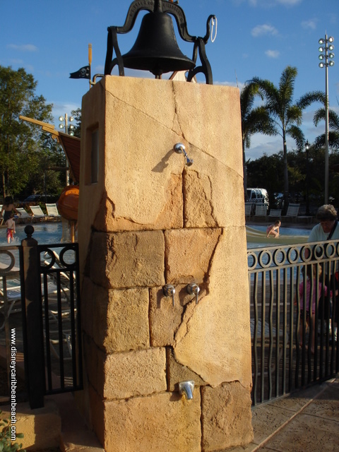 Shower at Pool