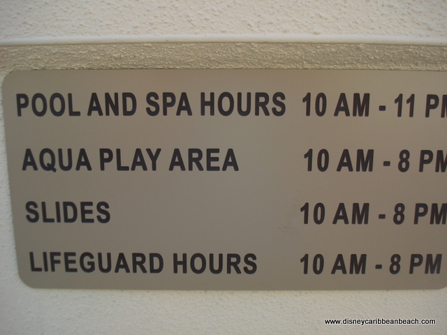 Pool Hours
