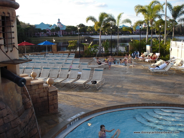 Pool and Whirlpool spa