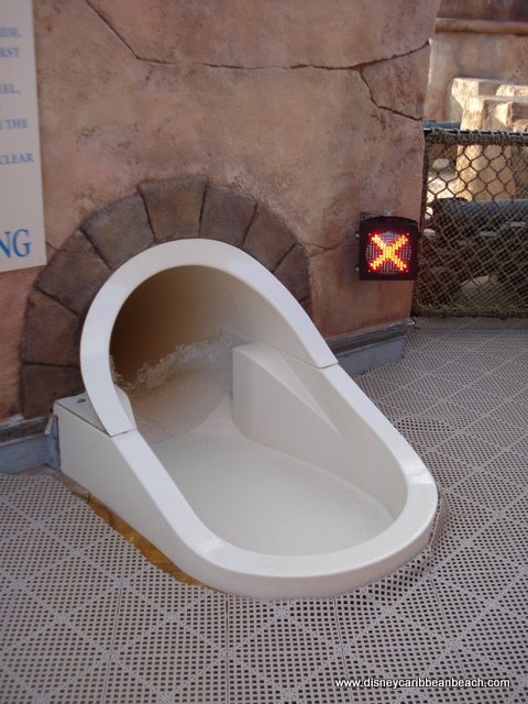 Second slide entrance