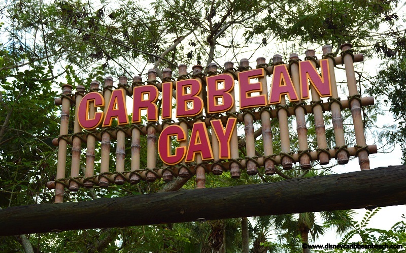 Caribbean Beach Caribean Cay Sign