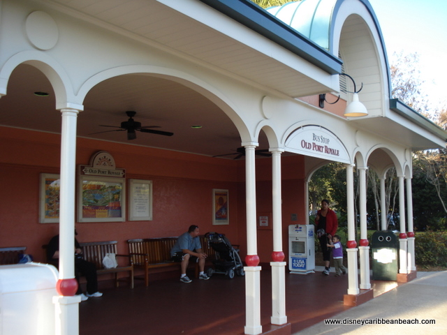 Old Port Royale bus stop
