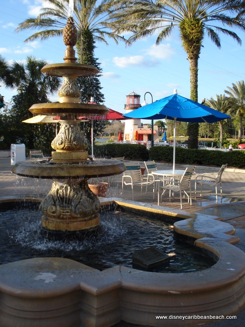 Fountain and Marina at Old Port Royale