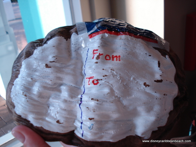 Coconut letter!