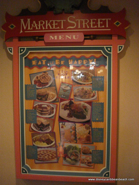 Market Street Menu