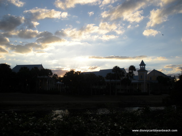 Sunset over Jamaica