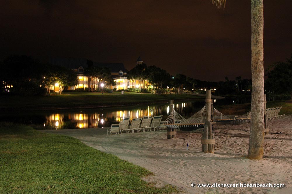 Caribbean Beach at Night