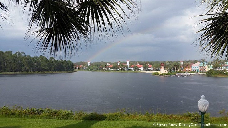 Rainbow over Barefoot Bay 2016
